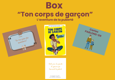 La box « Ton corps de garçon » : accompagner la puberté autrement